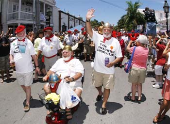 Hemingway Days 2007 photo - Duval Street, Key West
